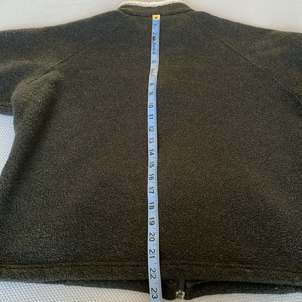 Vintage Alf Kuhl Women’s Alfpaca Sweater Fleece Sherpa Trim Jacket Size Large - Picture 7 of 10